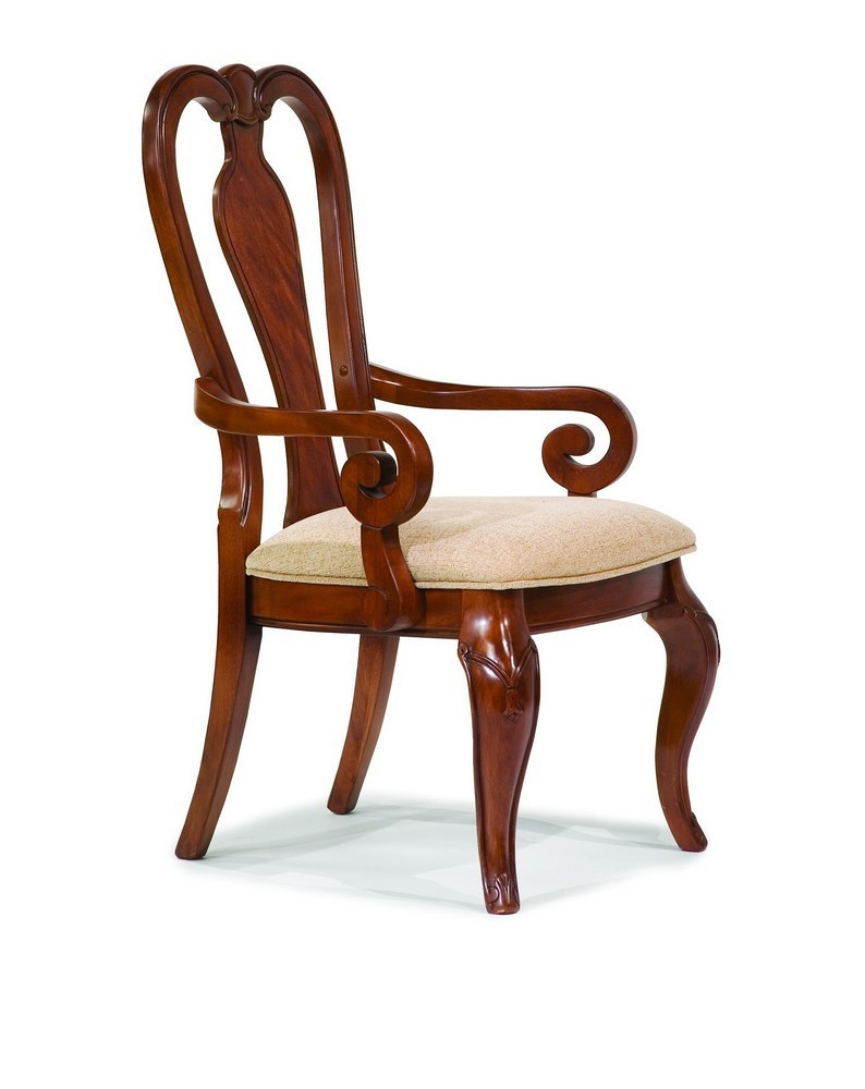 Furniture Evolution Queen Anne Arm Chair Set Of 2 Efurniture Mart
